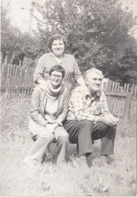 Se strýcem Láďou a tetou Zdenou, 1978