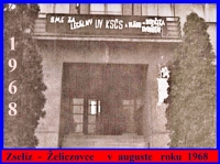 Inscription at the Civic Authorities in Želiezovce
