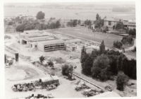 Construction of new pavilions on the premises of the Pioneer Institute of the SSM, Seč, 1983-1984