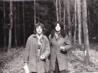 Dana Reiterová (vpravo) na vandru