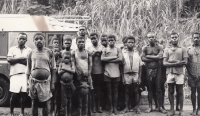 Inhabitants of Congo. Photograph by Vladimír Zikmund, 1960's