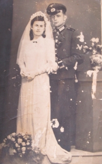 Brother Bernard Dinter with his wife Lucie