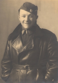František Schnurmacher as an officer of the Czechoslovak Army before Munich 1938