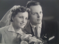 Svatba s první manželkou