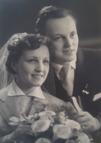 Svatba s první manželkou