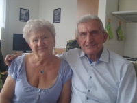 Josef Svoboda se svou družkou, 4. února 2020