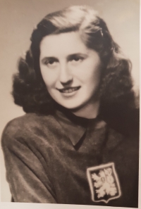 Eliška Krejčová v mládí