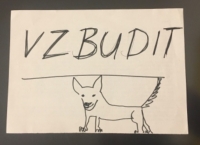 Jeden ze vzkazů, které si předávali s manželem