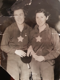 S kamarádkou z reprezentace