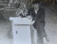 Její první manžel Saša Hybner