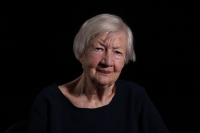 Současná fotografie Miroslavy Malecké-Svobodové pořízená při natáčení v pražském ED studiu 23. června 2020