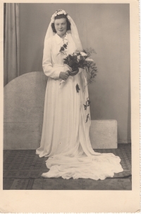 Květa Řehořková, 1952