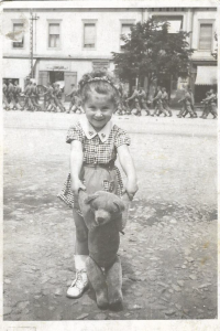 Marika as a small child.
