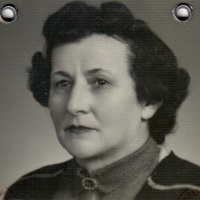 Her mother Marie Bubílková, probably 1950s