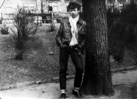 Vladimír Veit as a teenager, Prague, in the middle of 1960s