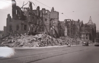 Frankfurt n. Mohanem, 1946, fotil asi V. Bubílek během své mise