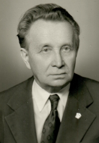 Her father Vojtěch Bubílek, probably 1970s