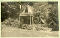 The camp of the renewed 7th Division of Catholic Scouts, summer 1945, Šumava
