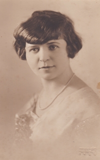 Maminka Růžena Muchová roz. Kuličová