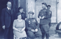 Dům Muchových na ledečském náměstí obsadily na několik dní jednotky Rudé armády maršála Malinovského