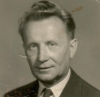 Her father Vojtěch Bubílek, 1964