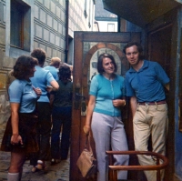 S manželkou Libuší, 60. léta