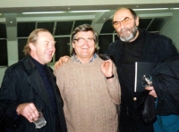 With Jozef Jankovič and Rudolf Sikora