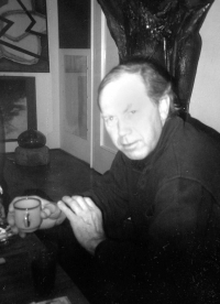 Kamil Drabina ve svém domě ve Frýdku-Místku