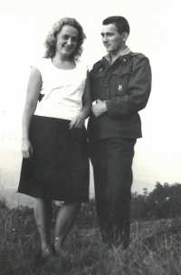 Karel Lednický s manželkou Janou