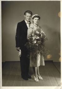 Svatba Marie a Albína Blažkových, 1. 10. 1960
