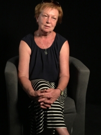 Tatjana Lazorčáková při natáčení rozhovoru v roce 2020