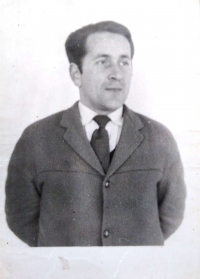 Ján Bajtoš as a teacher in Staškov (sixties)