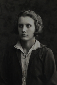 Teta Františka Nováková, učitelka