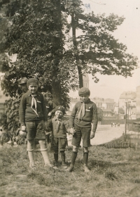 Se staršími skauty 