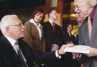 Book launch of a book by Václav Klaus (2005)
