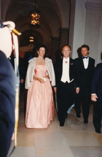 Wolfram Ruhenstroth-Bauer with the Swedish Queen