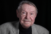 Jan Čihák during an interview in the Memory of the Nation studio, September 29, 2020. 
