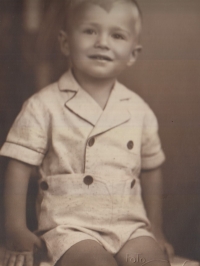 Ivo Čagánek ve třech letech 2
