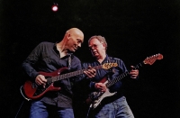 Karel Witz se svým synem na vzpomínkovém koncertě v roce 2014 v Košicích