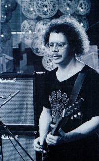 Kytarista skupiny Modus Karel Witz kolem roku 1978
