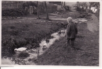 A stream at the family mill 