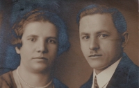 Rodiče Čechákovi, 1922