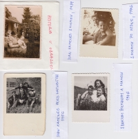 Ivan and mom, 1939.
Another photograph, Ivan and his mom after the war, 1946.
Photograph of Ivan, mother and brother Štefan, 1946.
Photograph before graduation, 1956.

