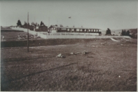 Lágr pro německé dívky na výpomoc "Arbeitsmaiden", 1944