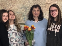 Radmila Rasmussen s žáky české školy