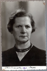 Anna Skobelska, grandmother, 1961
