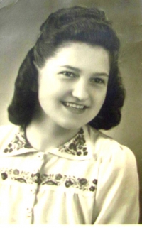 Květuše Kučerová v mládí