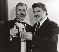 Václav Kožušník a Peter Dvorský (asi 2004)
