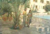 S manželom Petrom v Alžírsku