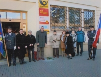 Položení Kamene zmizelých otci Františku Vašákovi